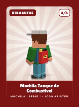Mochila Tanque de Combustível